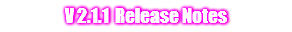 V 2.1.1 Release Notes